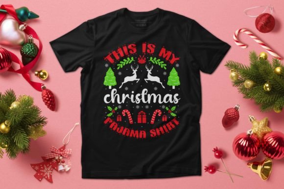 Christmas Pajama Funny Svg T-shirt Review