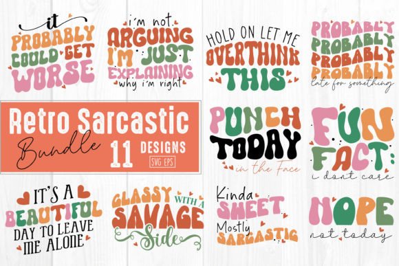 Review: Retro Sarcastic Bundle 11 Designs for Embroidery