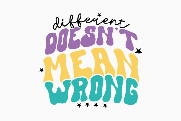 Reviewing Retro Mental Health SVG Different Doesn for Embroidery